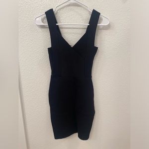 Rumor black bodycon bandage mini dress s/m